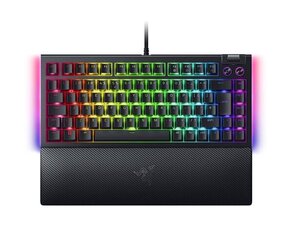 Razer BlackWidow V4 75% цена и информация | Клавиатура с игровой мышью 3GO COMBODRILEW2 USB ES | kaup24.ee