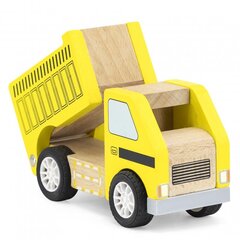 Деревянный желтый самосвал VIGA цена и информация | Развивающие игрушки и игры | kaup24.ee