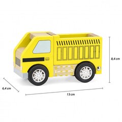 Puidust kollane kallurauto Viga hind ja info | Arendavad mänguasjad | kaup24.ee