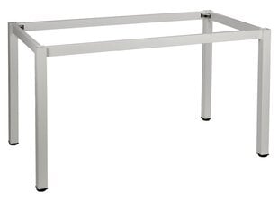 Каркас стола металлический, 136x76x72,5 см, белый цена и информация | Другие принадлежности для мебели | kaup24.ee
