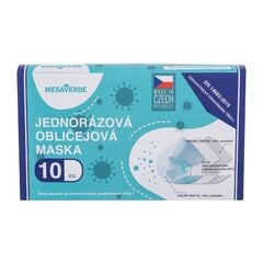 Mesaverde Disposable face mask (10 pcs) цена и информация | Аптечки | kaup24.ee