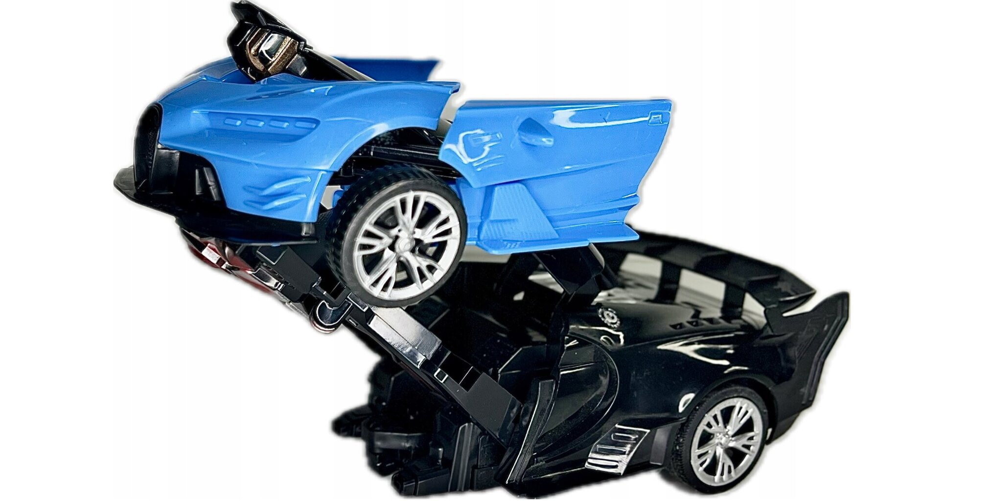 RC auto/robot, sinine/must hind ja info | Poiste mänguasjad | kaup24.ee