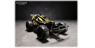 RC auto, Overmax, must/kollane цена и информация | Игрушки для мальчиков | kaup24.ee