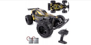 RC auto, Overmax, must/kollane hind ja info | Poiste mänguasjad | kaup24.ee