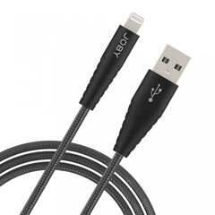 Joby кабель Lightning - USB 1,2m, черный цена и информация | Кабели для телефонов | kaup24.ee