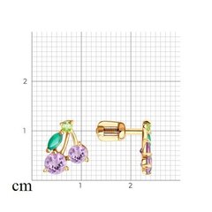 Золотые серьги,  1.52 г, 585° цена и информация | Серьги | kaup24.ee