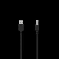 Кабель USB A — USB B Hama Technics 00300065, серый (1.5 м) цена и информация | Borofone 43757-uniw | kaup24.ee