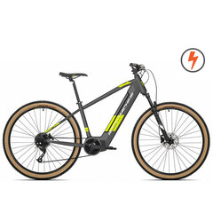 Электрический велосипед Rock Machine 29 Storm INT e70-29 (I) серый/желтый (L) цена и информация | Электровелосипеды | kaup24.ee