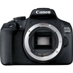 Фотоаппарат Canon EOS 2000D Body цена и информация | Цифровые фотоаппараты | kaup24.ee