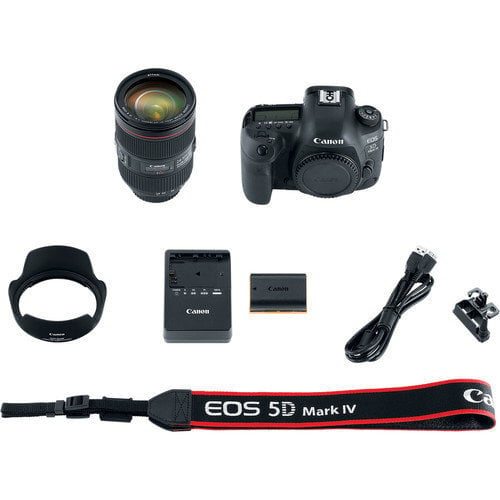 Objektiivide komplekt Canon EOS 5D Mark IV + 24-105mm f/4L IS II USM hind ja info | Fotoaparaadid | kaup24.ee