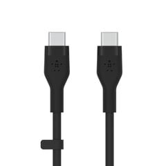 Кабель USB C Belkin BOOST↑CHARGE Flex Чёрный 1 m цена и информация | Borofone 43757-uniw | kaup24.ee
