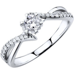 Серебряное кольцо , покрытие родием,  18.5,  925° цена и информация | Кольцо | kaup24.ee