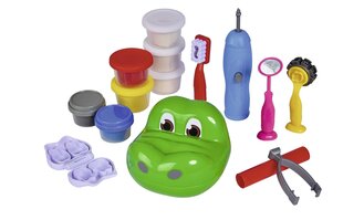 Loominguline komplekt tarvikutega Ciastoline Little Dentist Crocodile цена и информация | Развивающие игрушки и игры | kaup24.ee