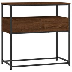 Консольный стол vidaXL, коричневый цена и информация | Столы-консоли | kaup24.ee