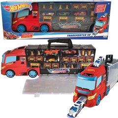 Transporteri sõiduk Hot Wheels Car + 3 autot hind ja info | Poiste mänguasjad | kaup24.ee