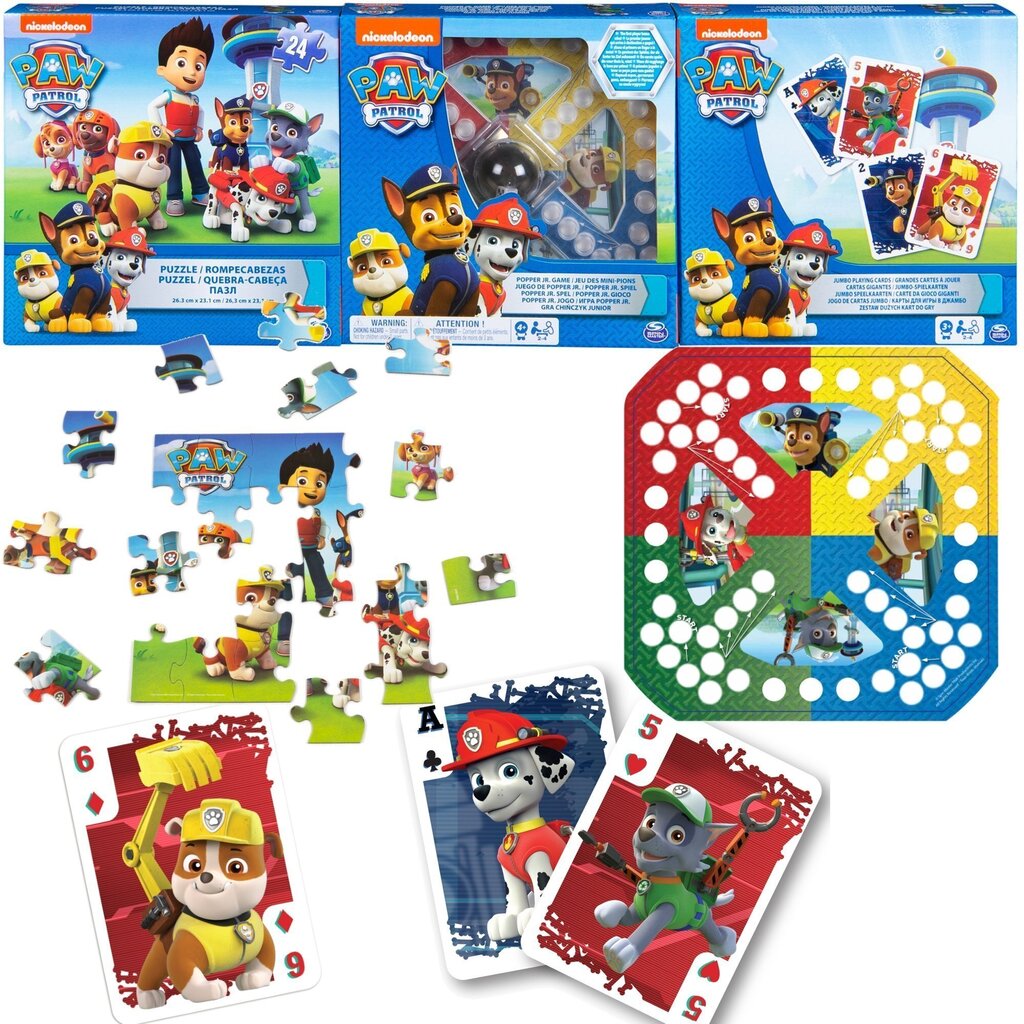 Mängukomplekt Paw Patrol 3-in-1 цена | kaup24.ee