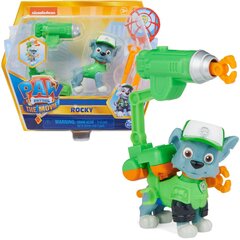 Figuur Paw Patrol Rocky koos raketiheitjaga hind ja info | Poiste mänguasjad | kaup24.ee