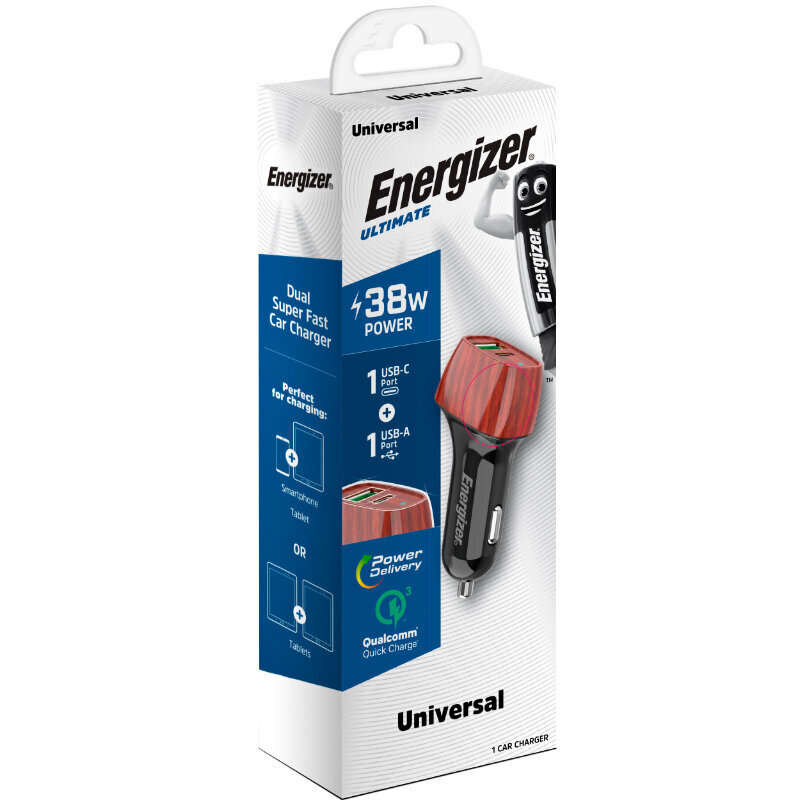 Energizer D38WO hind ja info | Mobiiltelefonide laadijad | kaup24.ee