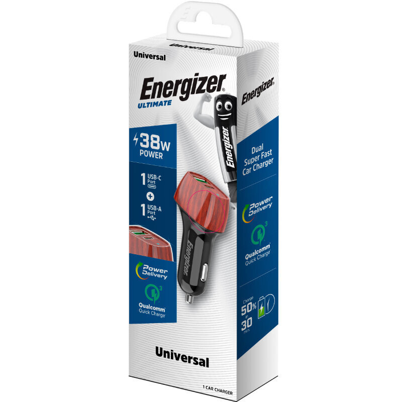 Energizer D38WO hind ja info | Mobiiltelefonide laadijad | kaup24.ee