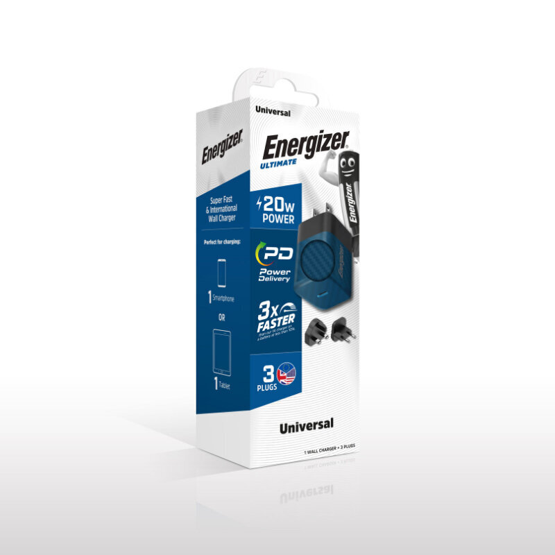 Energizer A20MUBL hind ja info | Mobiiltelefonide laadijad | kaup24.ee