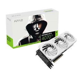KFA2 GeForce RTX 4070 EX Gamer White (47NOM7MD7KWK) hind ja info | Videokaardid (GPU) | kaup24.ee