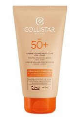 Крем солнцезащитный Collistar Sun Eco-Compatible - Protective SPF 50+, 150 мл цена и информация | Кремы от загара | kaup24.ee