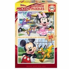 Puslede komplekt Educa Mickey & Friends, 50 tk цена и информация | Пазлы | kaup24.ee