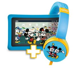 Pebble Gear Disney's Mickey and Friends WiFi 16GB Blue + Headphones цена и информация | Tahvelarvutid | kaup24.ee