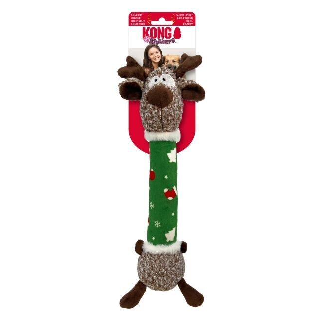 Koerte mänguasi Põhjapõder Kong Holiday Shakers Luvs, M цена и информация | Mänguasjad koertele | kaup24.ee