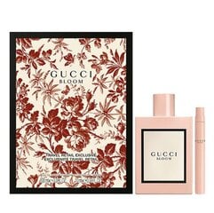 Komplekt Gucci Bloom naistele: parfüümvesi EDP, 100 ml + parfüümpliiats, EDP, 10 ml цена и информация | Gucci Духи, косметика | kaup24.ee