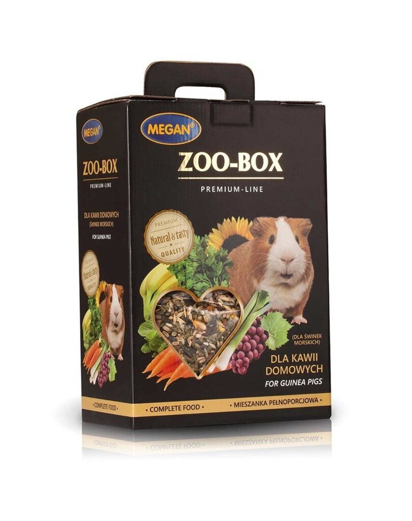Toit merisigadele Megan Zoo-box, 4x550 g цена и информация | Toit väikeloomadele | kaup24.ee