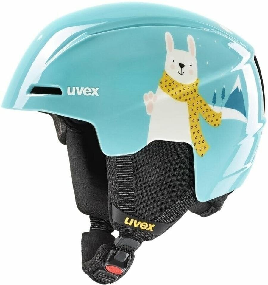 Suusakiiver Uvex viti turquoise rabbit, sinine hind ja info | Suusakiivrid | kaup24.ee