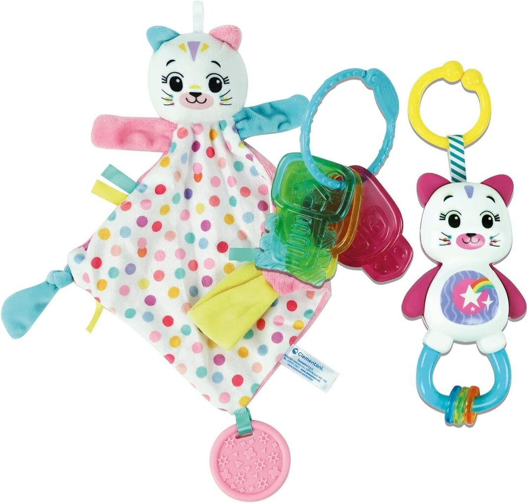 Beebi mänguasjade komplekt Kass Clementoni Baby hind ja info | Imikute mänguasjad | kaup24.ee