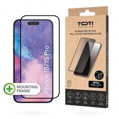 Toti Premium Apple iPhone 15/15 Pro hind ja info | Ekraani kaitsekiled | kaup24.ee