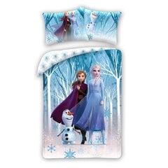 Laste voodipesukomplekt 140x200+70x90 Frozen, 2-osaline цена и информация | Детское постельное бельё | kaup24.ee