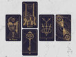 Taro kaardid Mystical Universe Tarot Gold hind ja info | Esoteerika | kaup24.ee