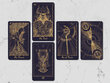 Taro kaardid Mystical Universe Tarot Gold hind ja info | Esoteerika | kaup24.ee