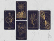 Taro kaardid Mystical Universe Tarot Gold hind ja info | Esoteerika | kaup24.ee