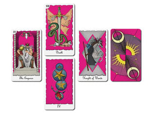 Taro kaardid Mystical Universe Tarot Pink Colored hind ja info | Esoteerika | kaup24.ee