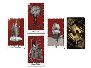 Карты Таро Mystical Universe Tarot Red Gray цена и информация | Эзотерика | kaup24.ee