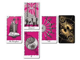 Taro kaardid Mystical Universe Tarot Pink Gray hind ja info | Esoteerika | kaup24.ee