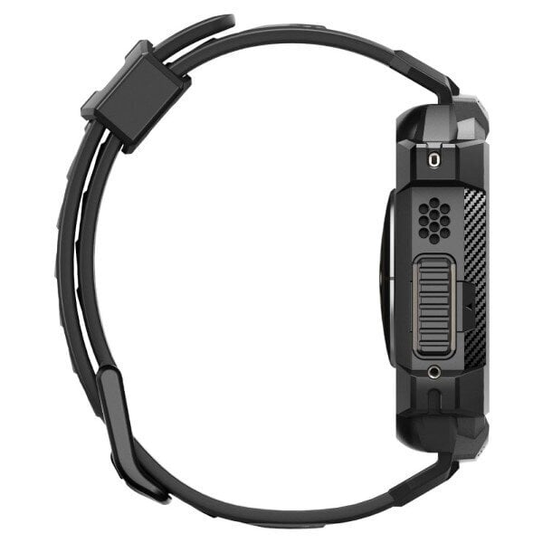 Spigen Rugged Armor Pro Apple Watch Ultra 49mm Black ACS05460 цена и информация | Nutikellade ja nutivõrude tarvikud | kaup24.ee