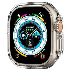 Spigen Thin Fit Apple Watch Ultra 49mm crystal clear ACS05917 цена и информация | Аксессуары для смарт-часов и браслетов | kaup24.ee