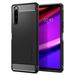 Spigen Rugged Armor Sony Xperia 10V Matte Black цена и информация | Чехлы для телефонов | kaup24.ee