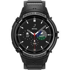 Spigen Rugged Armor Pro Samsung Watch 6 Classic 47mm czarny|black ACS06488 цена и информация | Аксессуары для смарт-часов и браслетов | kaup24.ee