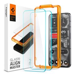 Spigen AlignMaster Nothing Phone 2 цена и информация | Ekraani kaitsekiled | kaup24.ee