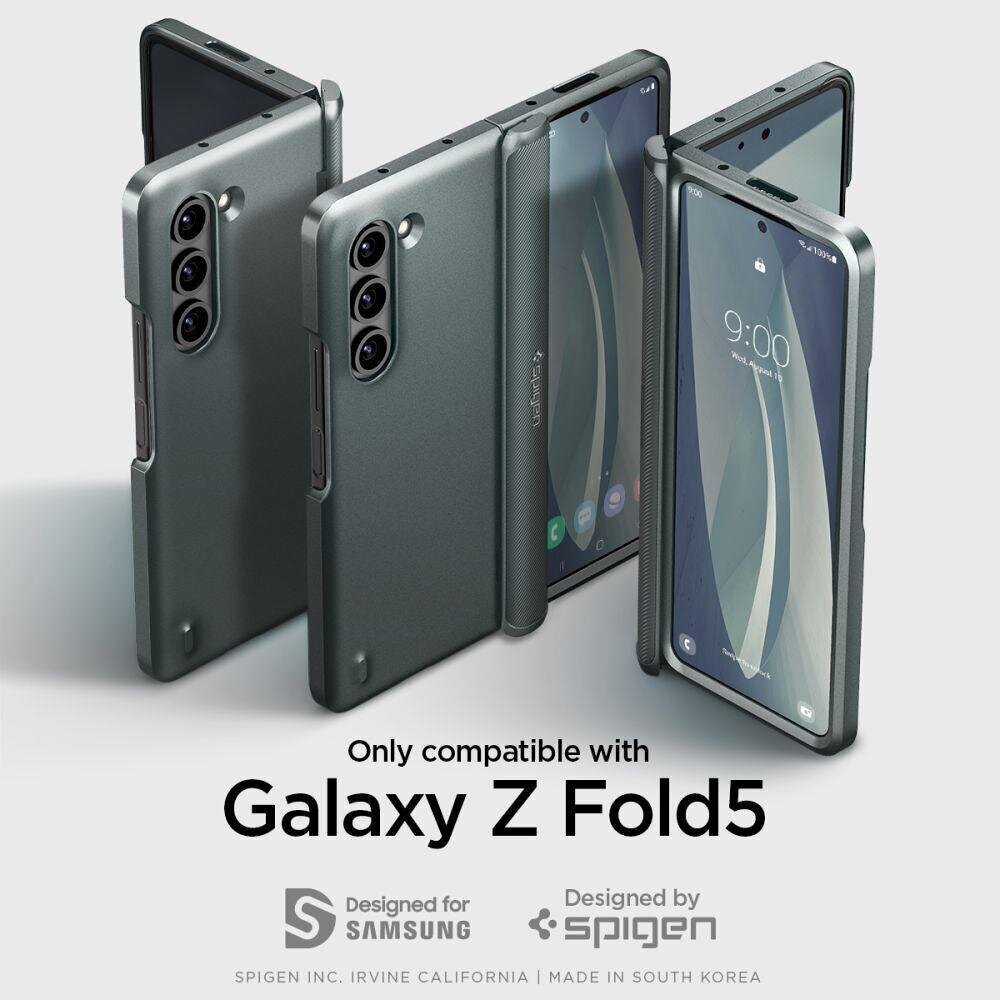 Spigen Slim Armor Pro Samsung Z Fold5 abyss green ACS06212 hind ja info | Telefoni kaaned, ümbrised | kaup24.ee