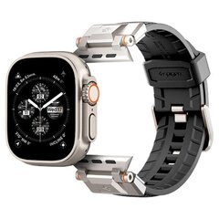 Spigen DuraPro Armor Apple Watch 4|5|6|7|SE 42|44|45|49 mm Black AMP06065 цена и информация | Аксессуары для смарт-часов и браслетов | kaup24.ee