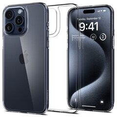 Spigen Air Skin Hybrid iPhone 15 Pro 6.1" Crystal Clear ACS06697 цена и информация | Чехлы для телефонов | kaup24.ee