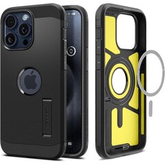 Spigen Tough Armor Mag iPhone 15 Pro Max 6,7" MagSafe Black ACS06594 hind ja info | Telefoni kaaned, ümbrised | kaup24.ee